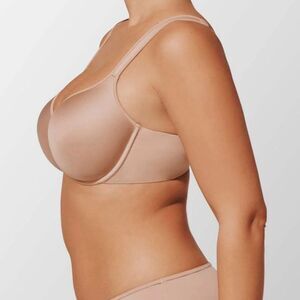 ThirdLove 24/7 Perfect Coverage Bra 36D Beige T-Shirt Underwire Women's